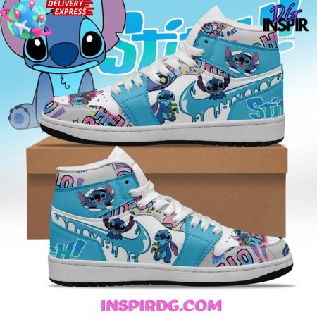 Lilo & Stitch AJ1 High Sneakers Shoes For Men And Women
