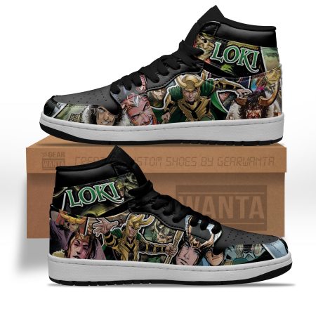 Loki AJ1 High Sneakers Shoes For Men And Women