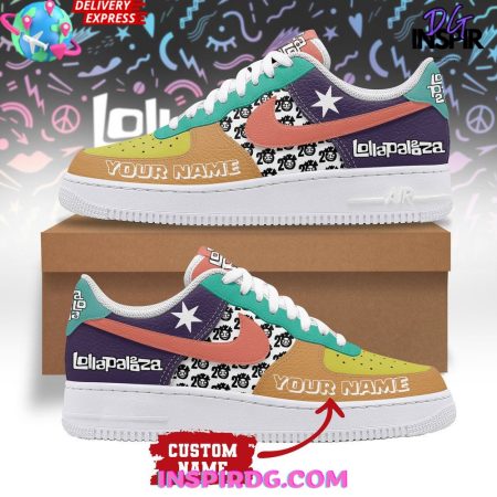 Lollapalooza Festival Air Low-Top Sneakers Shoes For Men And Women