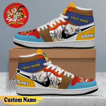 Looney Tunes AJ1 High Sneakers Shoes For Men And Women