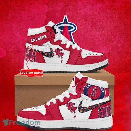Los Angeles Angels AJ1 High Sneakers Shoes For Men And Women