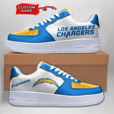Los Angeles Chargers NFL Air Low-Top Sneakers Shoes For Men And Women