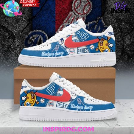 Los Angeles Dodgers Air Low-Top Sneakers Shoes For Men And Women