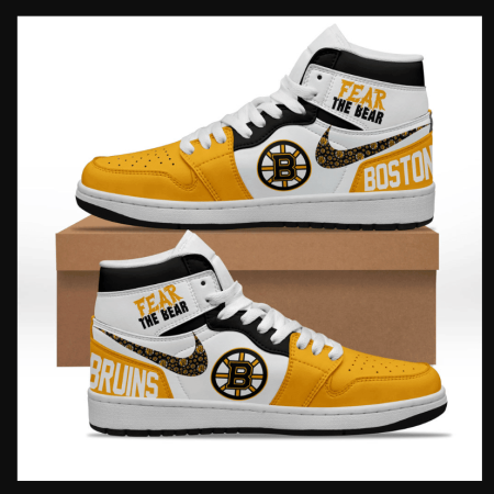 Los Angeles Lakers AJ1 High Sneakers Shoes For Men And Women