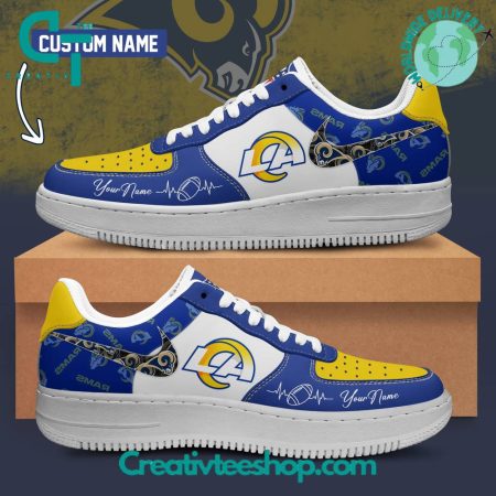 Los Angeles Rams Air Low-Top Sneakers Shoes For Men And Women