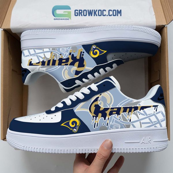 Los Angeles Rams Air Low-Top Sneakers Shoes For Men And Women