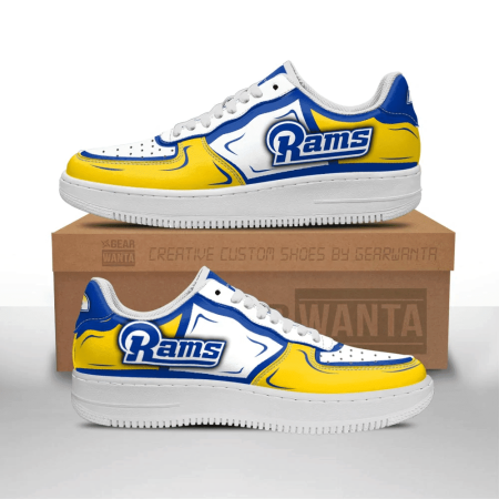 Los Angeles Rams NFL Air Low-Top Sneakers Shoes For Men And Women