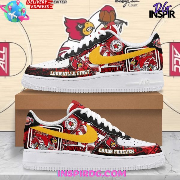 Louisville Cardinals Air Low-Top Sneakers Shoes For Men And Women