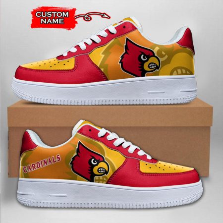 Louisville Cardinals NCAA Air Low-Top Sneakers Shoes For Men And Women