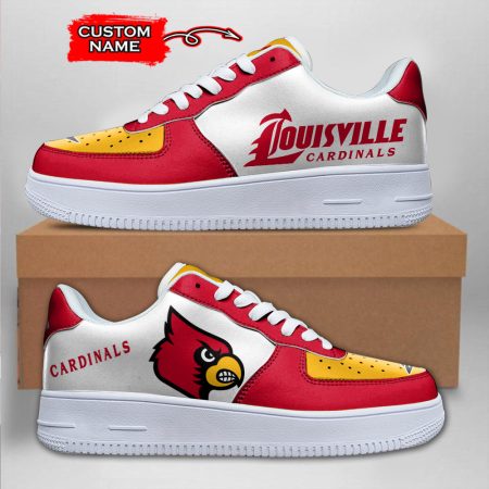 Louisville Cardinals NCAA Air Low-Top Sneakers Shoes For Men And Women