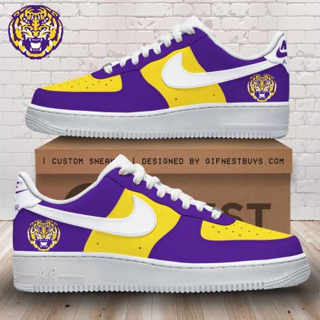 LSU Tigers Air Low-Top Sneakers Shoes For Men And Women