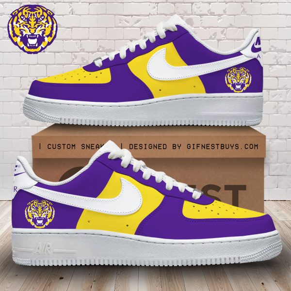 LSU Tigers Air Low-Top Sneakers Shoes For Men And Women