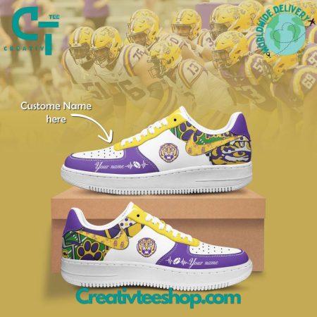 LSU Tigers Air Low-Top Sneakers Shoes For Men And Women