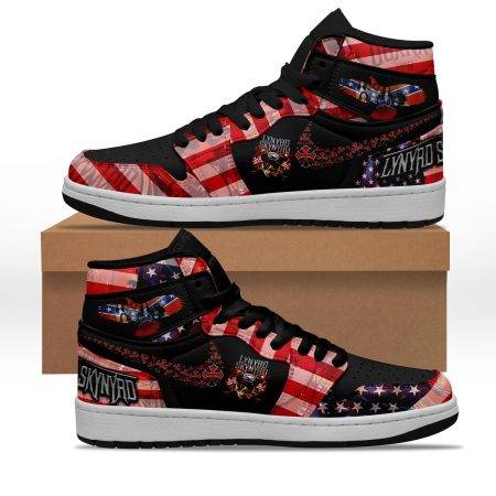 Lynyrd Skynyrd AJ1 High Sneakers Shoes For Men And Women