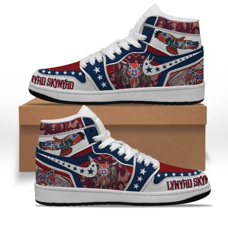 Lynyrd Skynyrd AJ1 High Sneakers Shoes For Men And Women