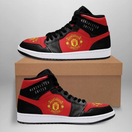 Manchester United EPL AJ1 High Sneakers Shoes For Men And Women