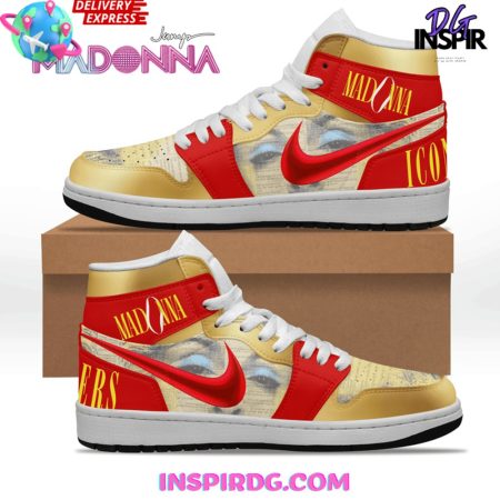 Maodonna Celebration AJ1 High Sneakers Shoes For Men And Women