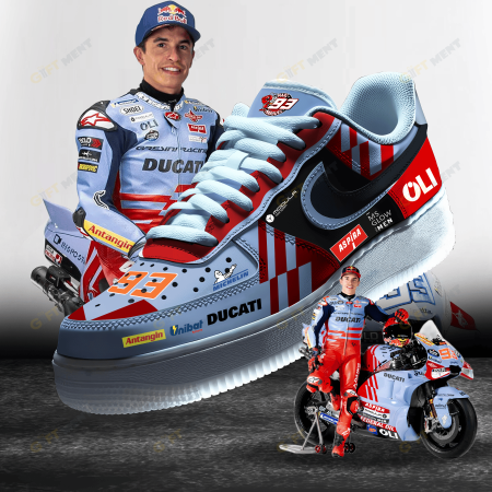 Marc Márquez Gresini Racing Air Low-Top Sneakers Shoes For Men And Women