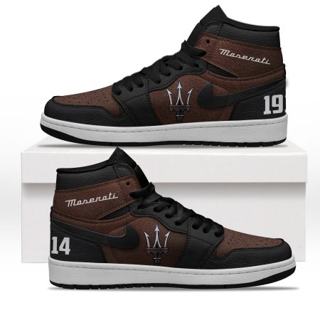 Maserati High Sneakers Shoes For Men And Women
