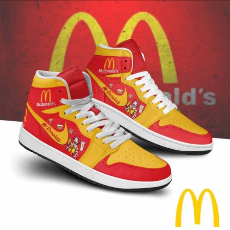 McDonald AJ1 High Sneakers Shoes For Men And Women