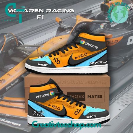 McLaren AJ1 High Sneakers Shoes For Men And Women