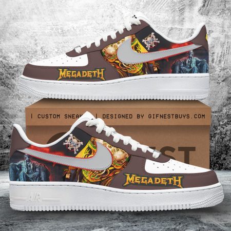 Megadeth Air Low-Top Sneakers Shoes For Men And Women