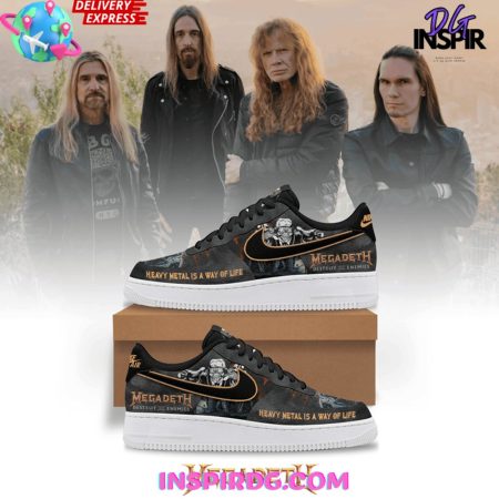 Megadeth Air Low-Top Sneakers Shoes For Men And Women