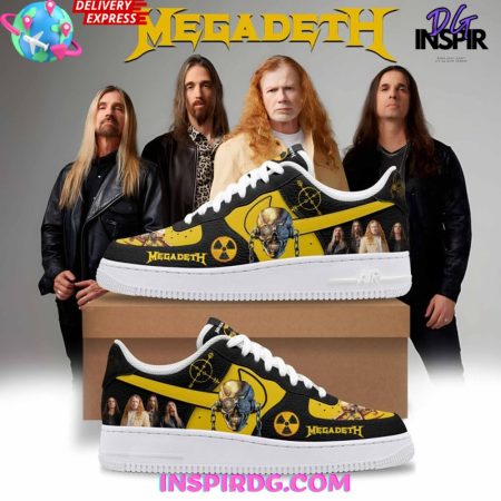 Megadeth Air Low-Top Sneakers Shoes For Men And Women