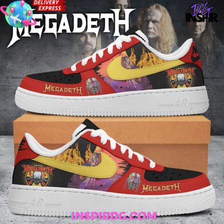 Megadeth Air Low-Top Sneakers Shoes For Men And Women