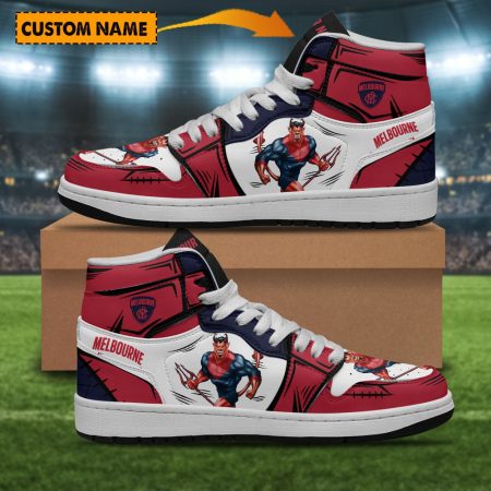 Melbourne city fc AJ1 High Sneakers Shoes For Men And Women