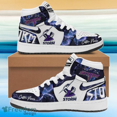 Melbourne Storm AJ1 High Sneakers Shoes For Men And Women