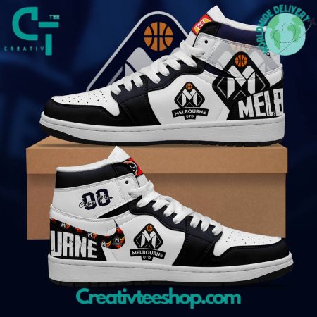 Melbourne United  AJ1 High Sneakers Shoes For Men And Women