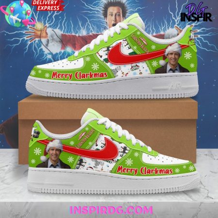 Merry Clarkmas Christmas Vacation Air Low-Top Sneakers Shoes For Men And Women