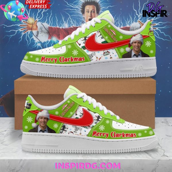 Merry Clarkmas Christmas Vacation Air Low-Top Sneakers Shoes For Men And Women