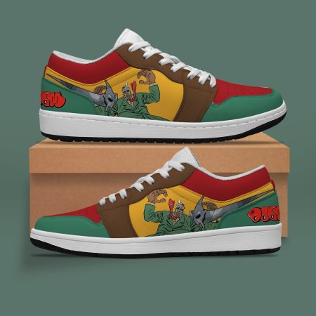 MF Doom AJ1 High Sneakers Shoes For Men And Women