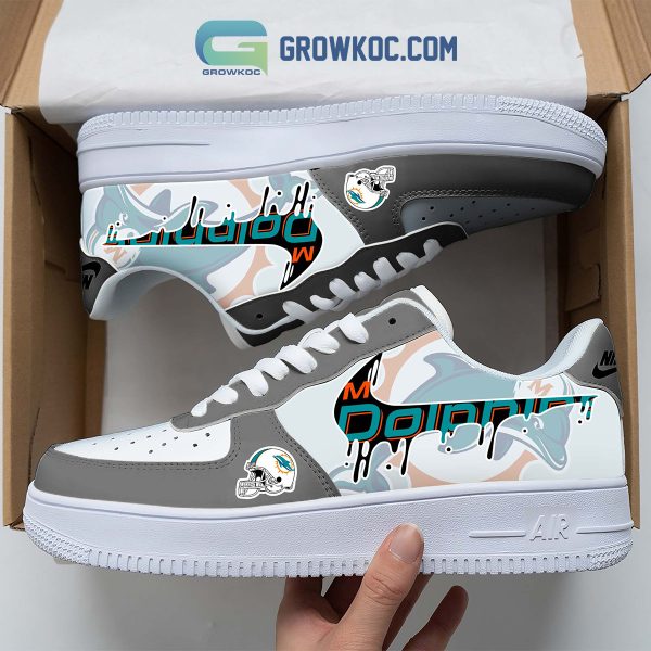 Miami Dolphins Air Low-Top Sneakers Shoes For Men And Women