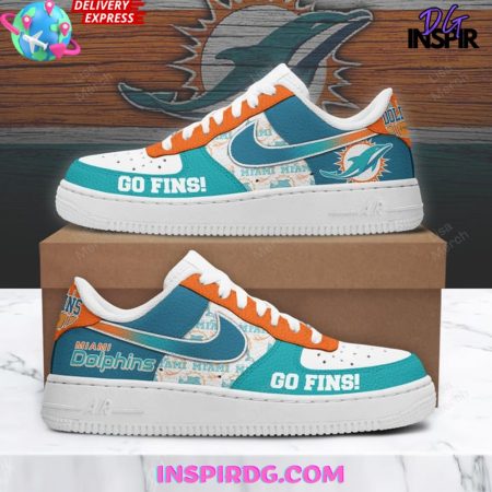 Miami Dolphins Air Low-Top Sneakers Shoes For Men And Women