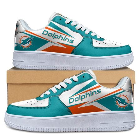 Miami Dolphins Air Low-Top Sneakers Shoes For Men And Women