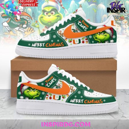 Miami Hurricanes Air Low-Top Sneakers Shoes For Men And Women