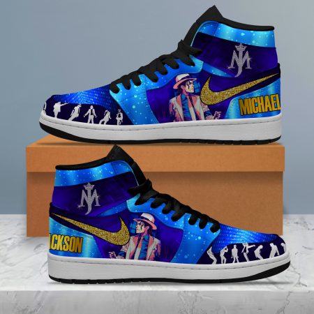 Michael Jackson AJ1 High Sneakers Shoes For Men And Women