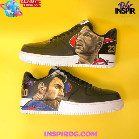 Michael Jordan x Lionel Messi Air Low-Top Sneakers Shoes For Men And Women