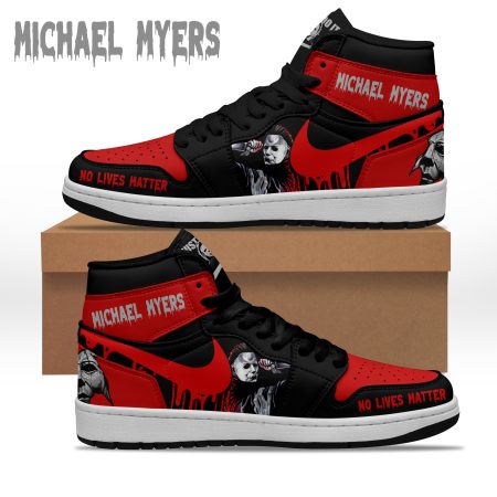 Michael Myers AJ1 High Sneakers Shoes For Men And Women