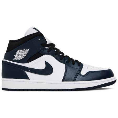Mid Armory Navy AJ1 High Sneakers Shoes For Men And Women