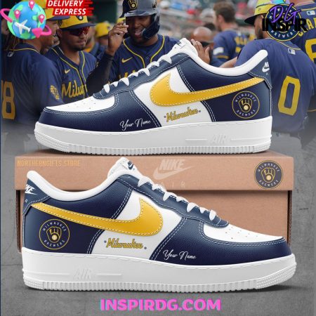 Milwaukee Brewers Air Low-Top Sneakers Shoes For Men And Women