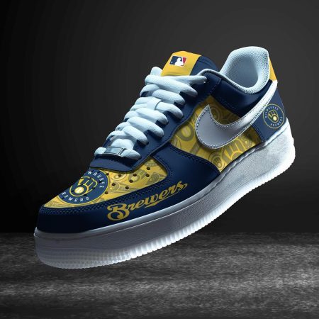 Milwaukee Brewers Air Low-Top Sneakers Shoes For Men And Women