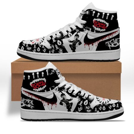 Minecraft AJ1 High Sneakers Shoes For Men And Women