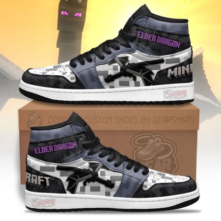 Minecraft AJ1 High Sneakers Shoes For Men And Women