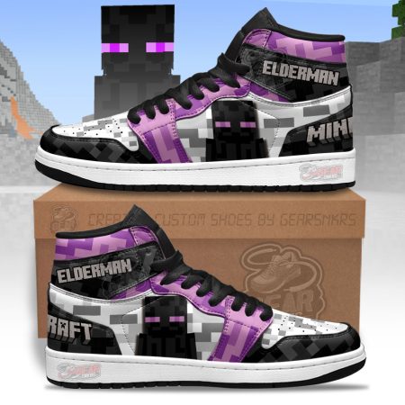 Minecraft AJ1 High Sneakers Shoes For Men And Women