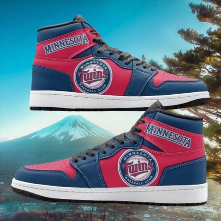 Minnesota Twins AJ1 High Sneakers Shoes For Men And Women