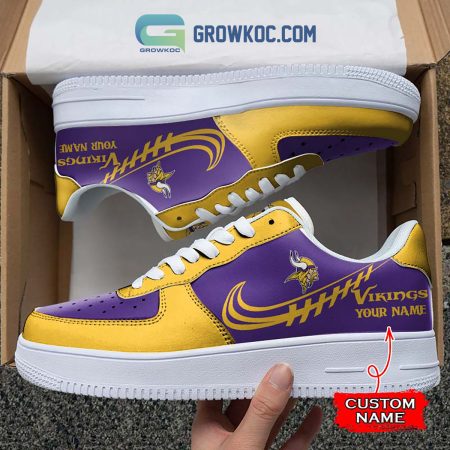 Minnesota Vikings Air Low-Top Sneakers Shoes For Men And Women
